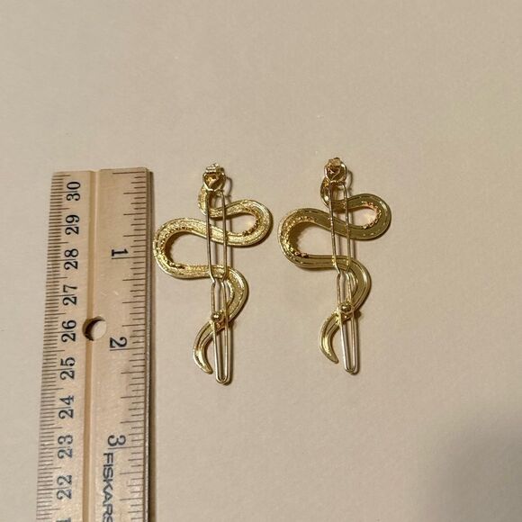 Snake hair pin N690 - Picture 3 of 3